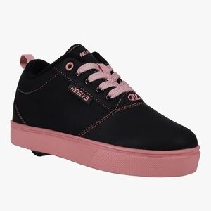 Heelys Kids Black and Pink Sneakers